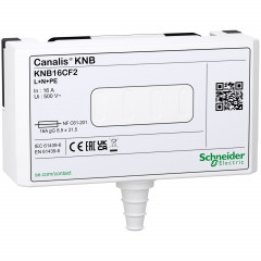 Canalis KNA & KNT - connecteur de dériv. fusib. - 16A - 8,5x31,5 - 1L+N+PE - NF