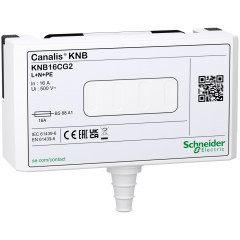 Canalis KN - connecteur de dériv. fusib. - 16A - A1 - 1L+N+PE - BS88