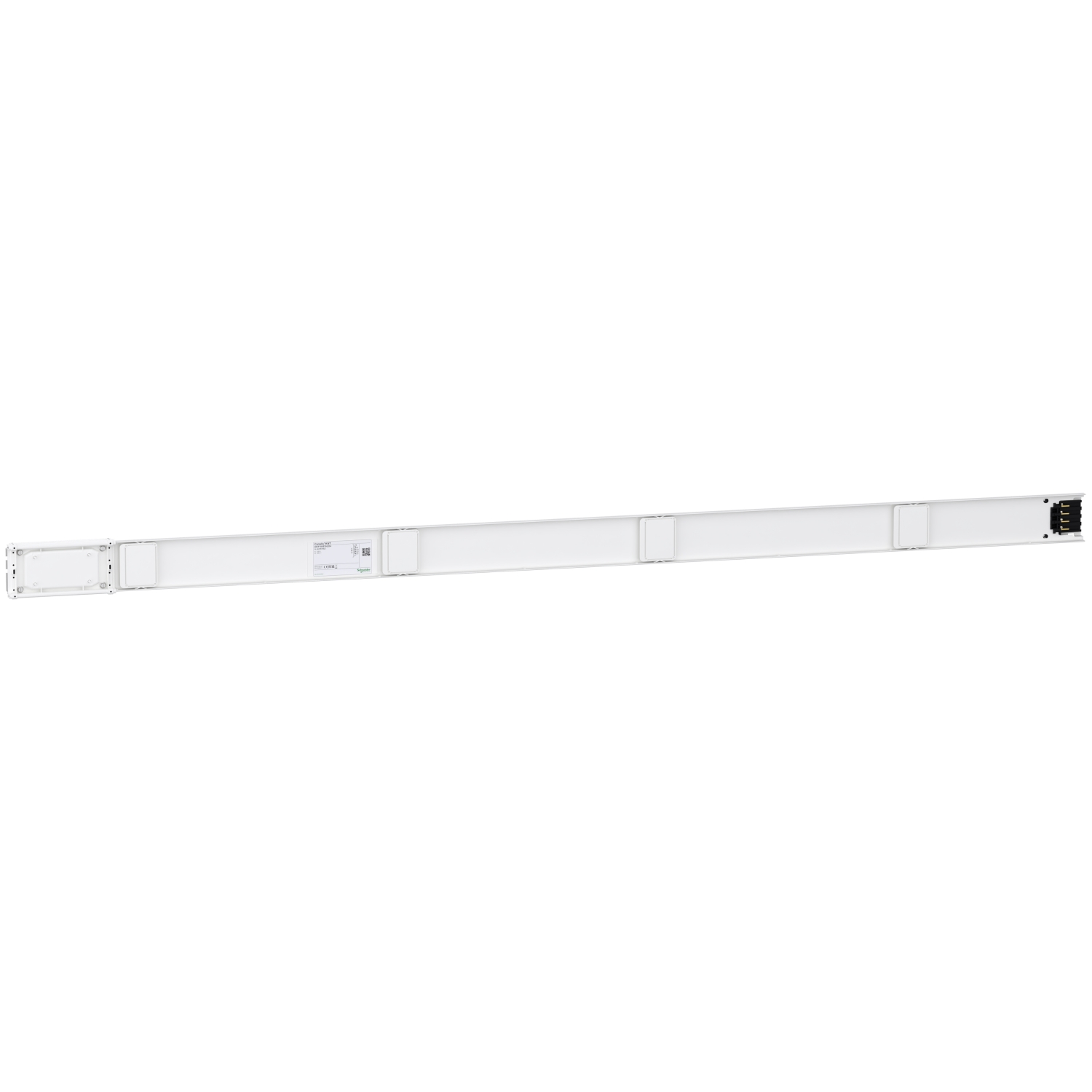 Canalis KNT - élément droit 100A - 2m blanc 4 fenêtres + bus télétransmision