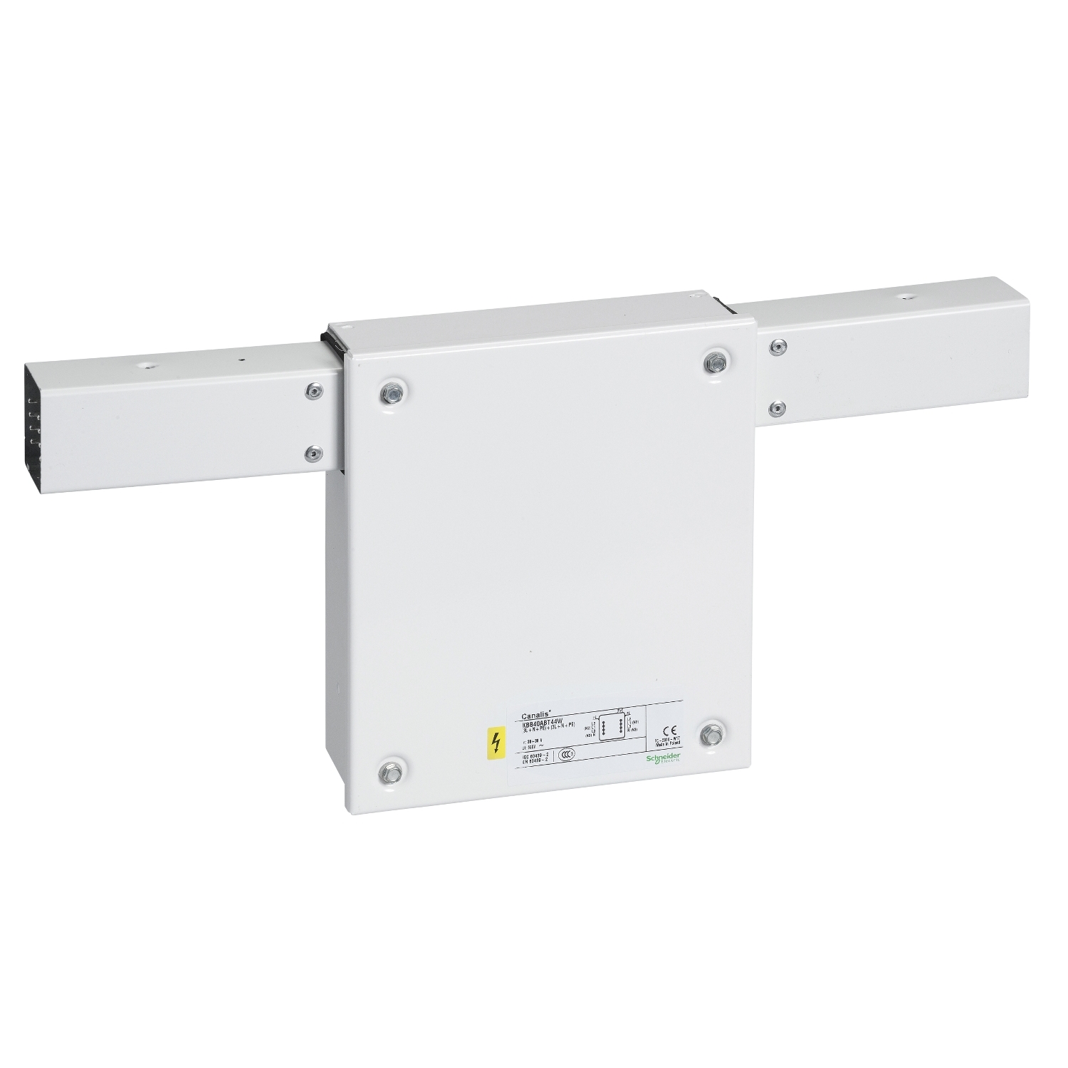 Canalis KBB - alimentation centrale 40A blanc - 2x(3L+N)+PE
