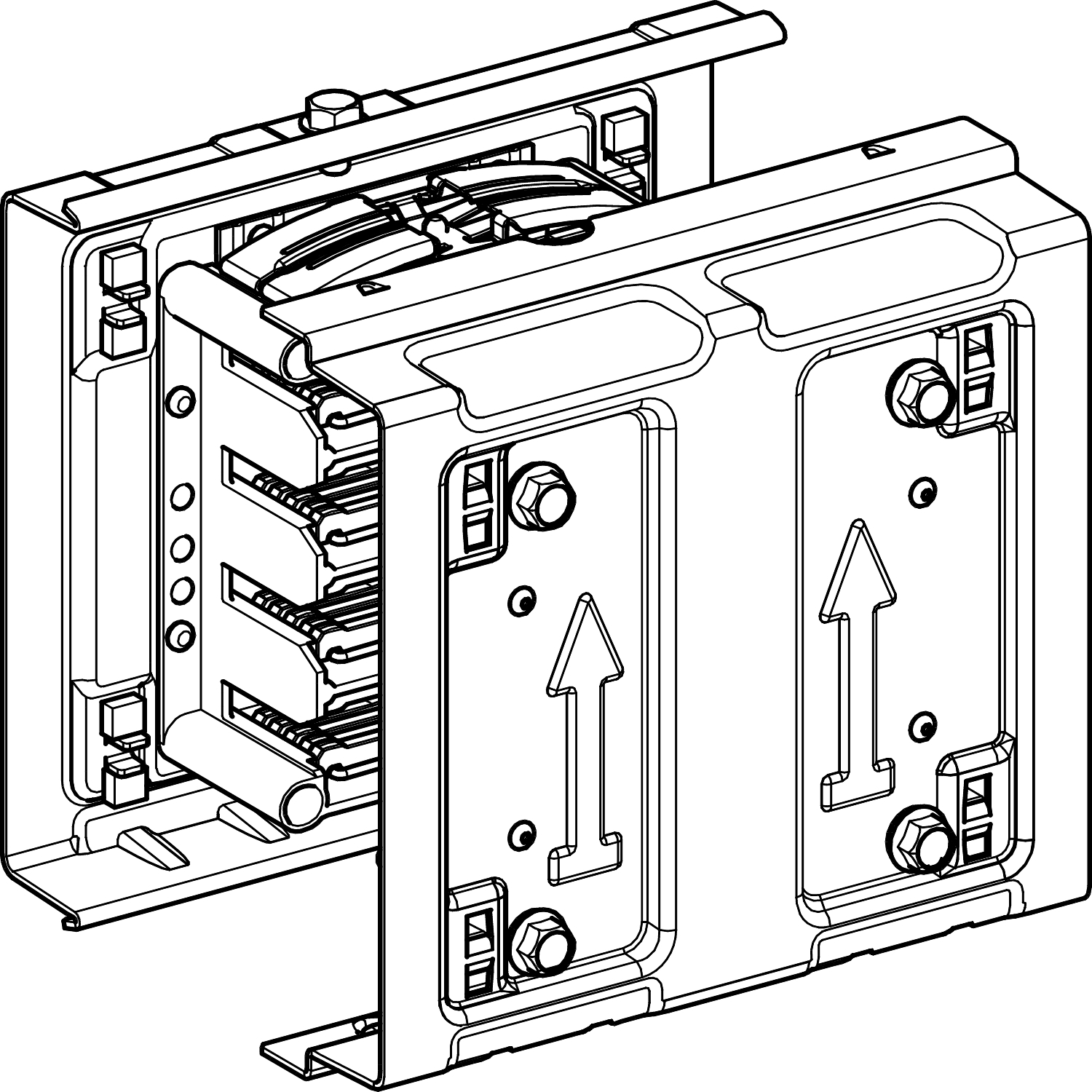 Canalis KSA - unité de jonction électrique et mécanique 400A