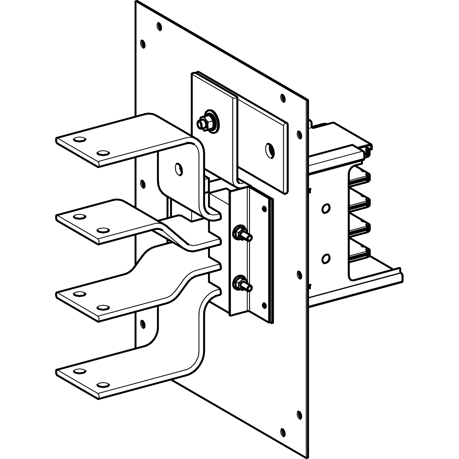 Canalis KSA - unité d'alimentation -630A - avec entretoise