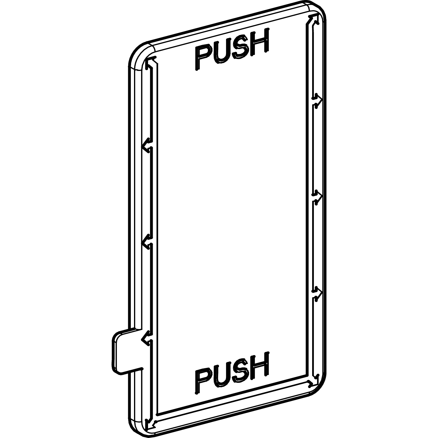 Canalis KSB - platine perforée sortie dérivation - pièce détachée - 1000A - IP55