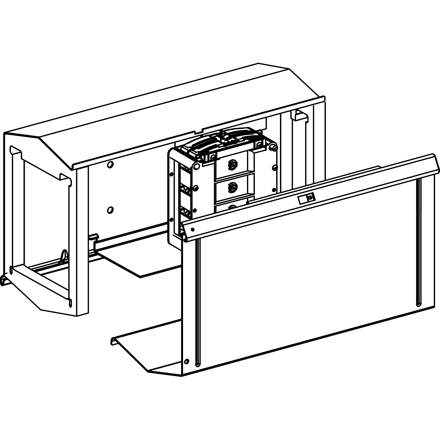 Canalis KSA - adaptateur pour connecter KS > 400A et KS < 400A - 500A