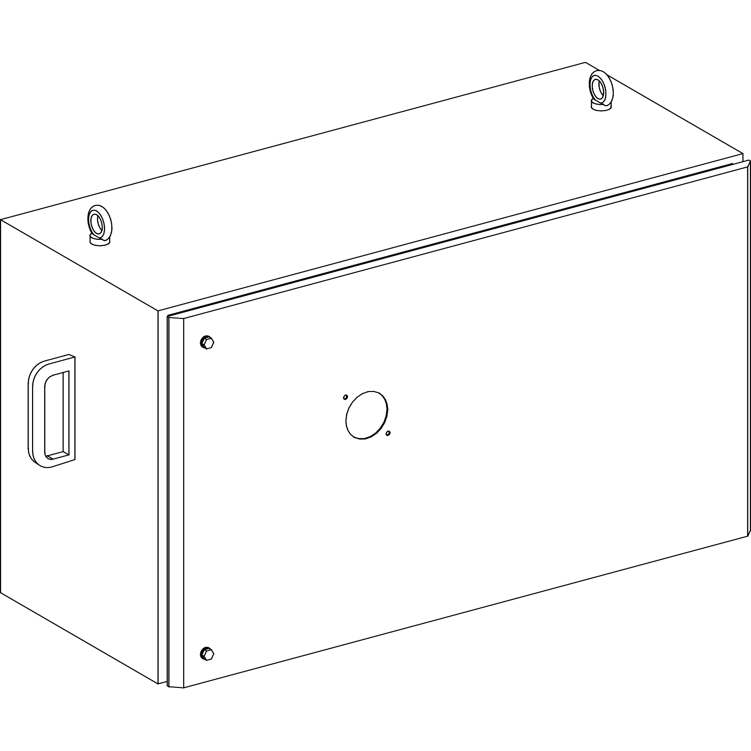 Canalis KSB - coffret de dérivation 400A pour Compact NSX TRE - 3L+N+PE