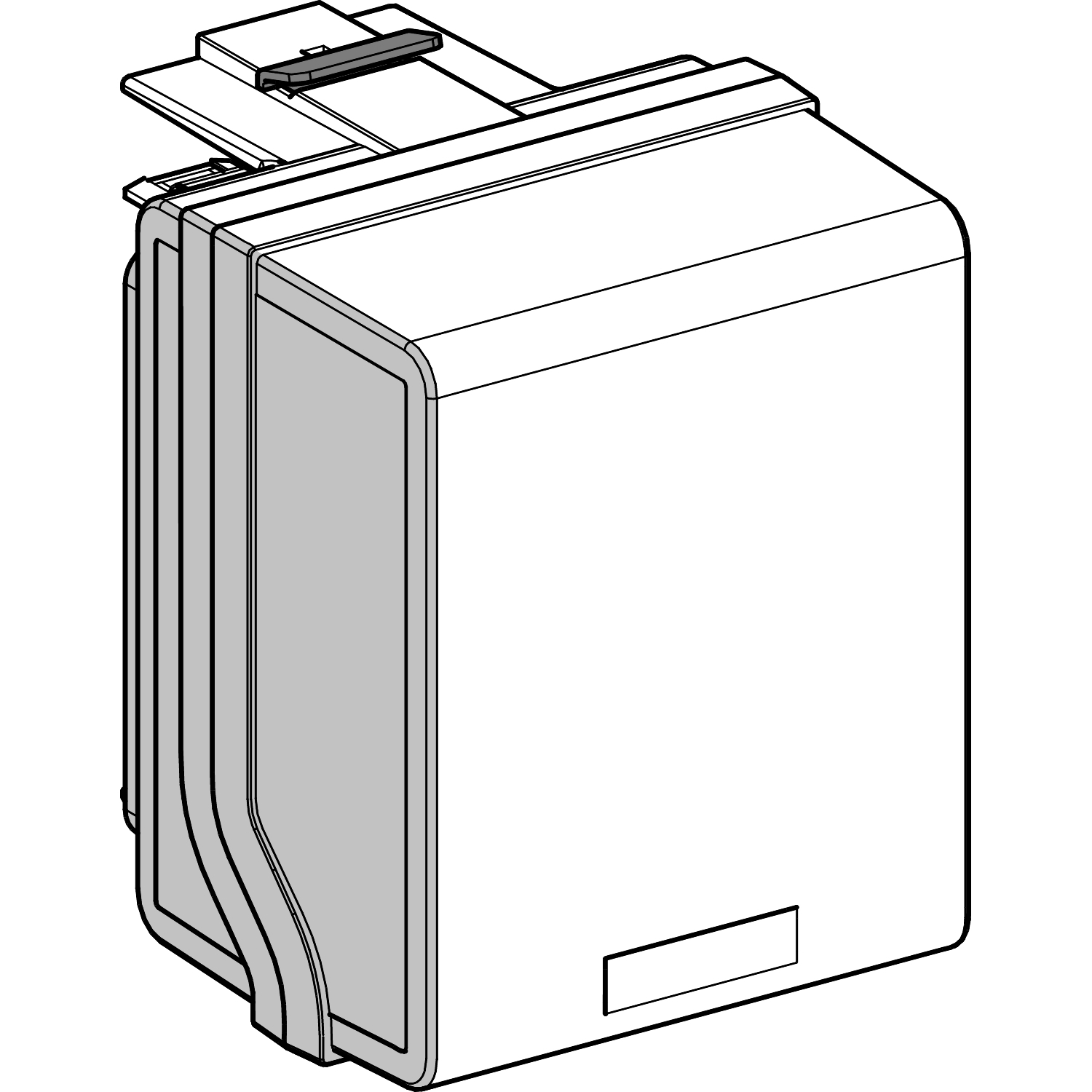 Canalis KSB - connecteur dérivation 16A pour fusible DIN Néozed E14