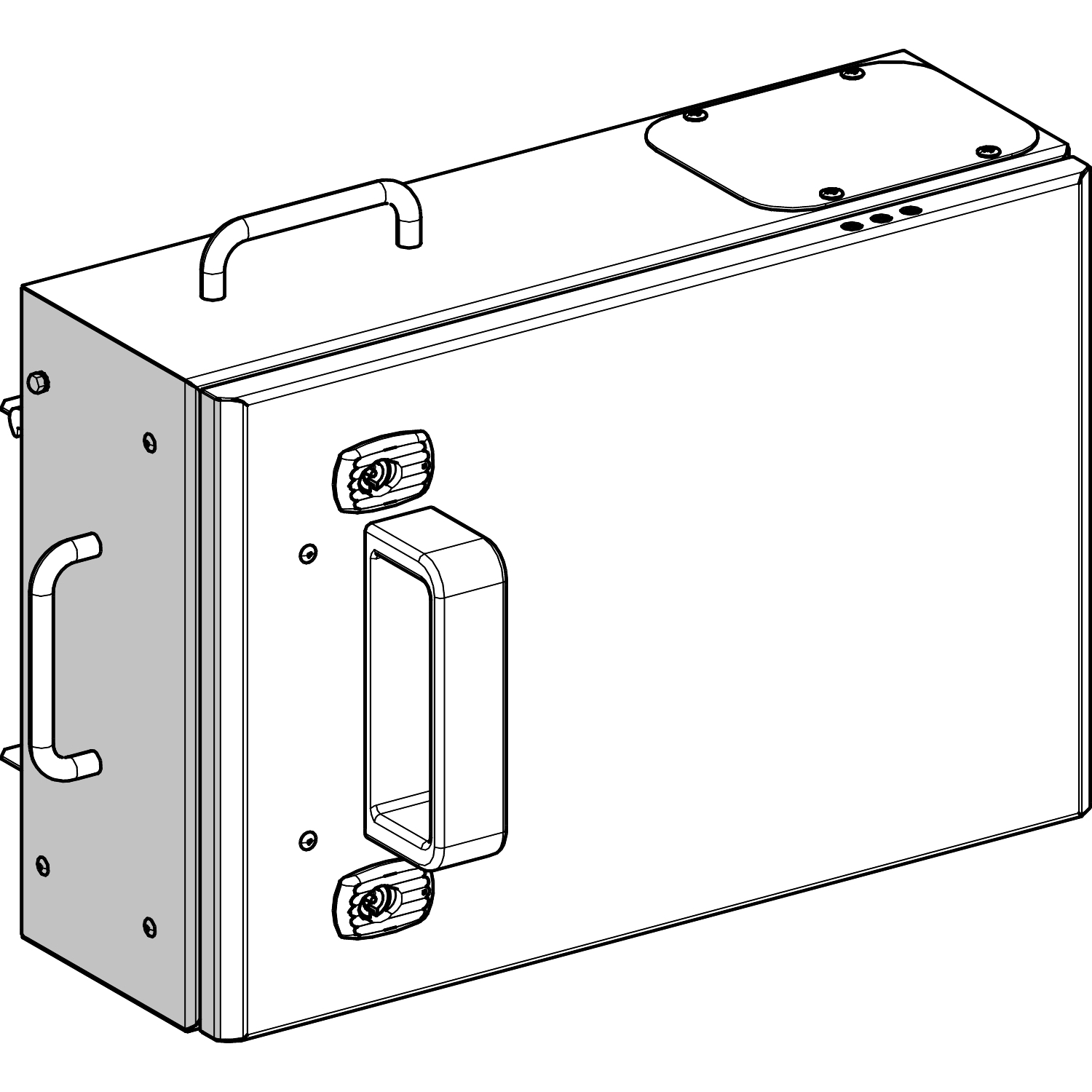 Canalis KSB - coffret de dérivation 160A pour fusible NF T0 - 3L+N+PE