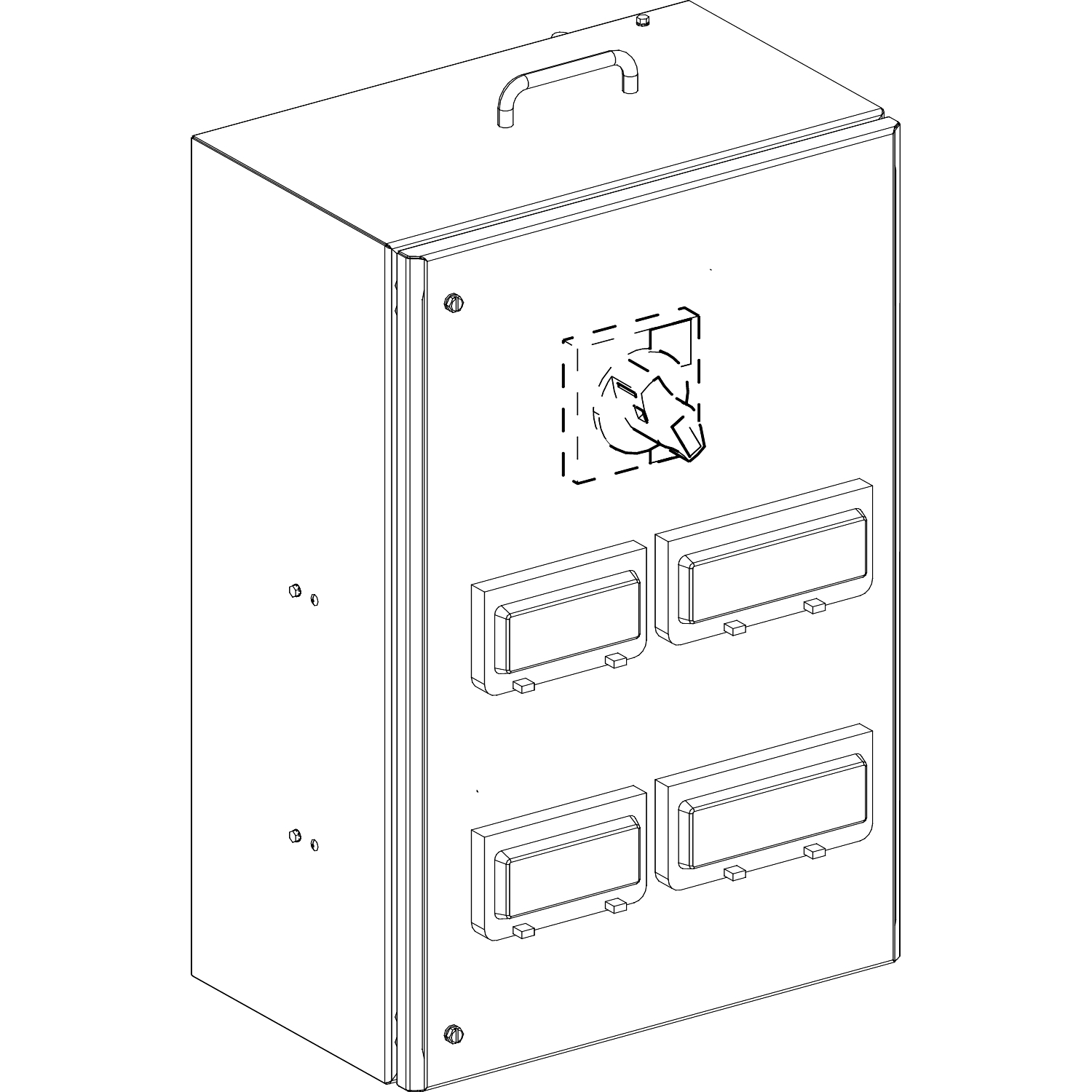 Canalis KSB - coffret de dérivation 250A 25 MODULES