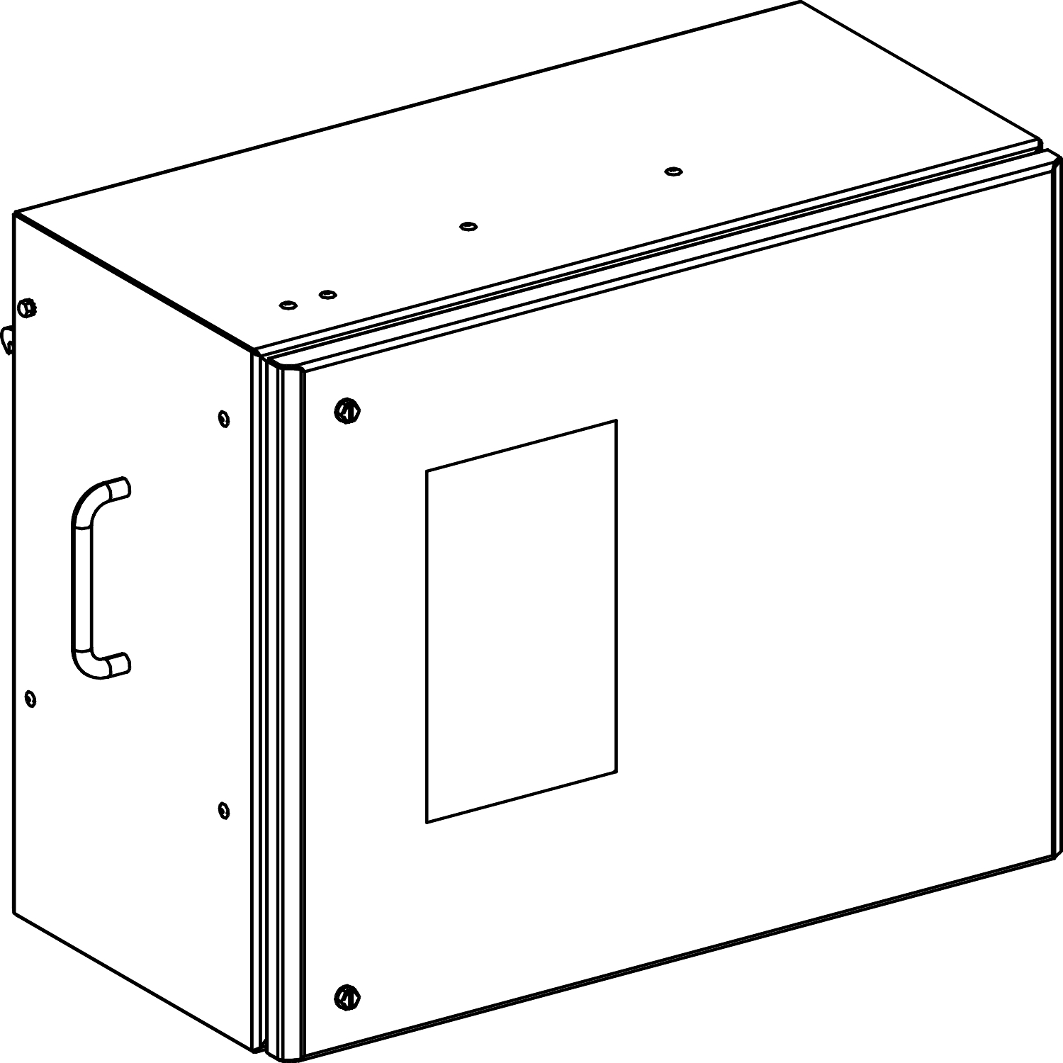 Canalis KSB - coffret de dérivation 160A pour Compact NSX - 3L+N+PE
