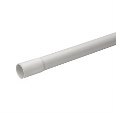 Mureva Tube - conduit rigide tulipé PVC gris - Ø32mm/2m