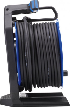 Touret entièrement en plastique 30 m prise de type E H07RN-F 3G2,5