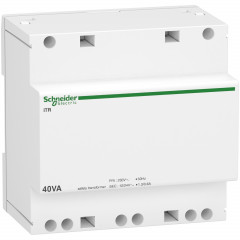 Acti9 iTR - transformateur de sécurité - 40VA - 230Vca/12-24Vca