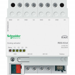 KNX - actionneur analogique KNX quadruple