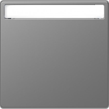 D-Life - enjoliveur pour commande simple avec porte-étiquette - acier