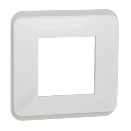 Unica Pro - plaque de finition - Blanc - 1 poste