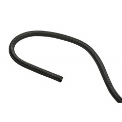 Unica System+ - Gaine-câble en tissu auto refermant S - Noir