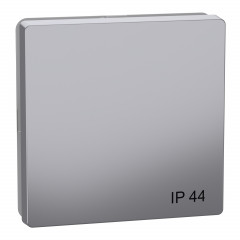 D-Life - enjoliveur pour commande simple IP44 avec joint - acier