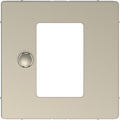 D-Life - enjoliveur pour thermostat programmable écran tactile - blanc sable