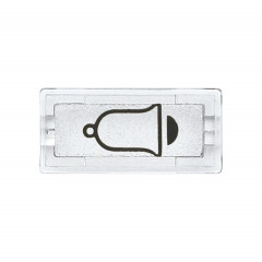 D-Life - symbole de rechange hublot d'enjoliveur - transparent picto carillon