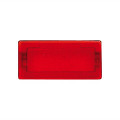 D-Life - symbole de rechange hublot d'enjoliveur - rouge sans picto