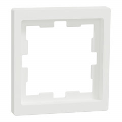 D-Life - cadre de finition - blanc nordic mat - 1 poste