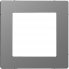 D-Life - cadre de finition pour méca 45x45 Unica - acier - 1 poste