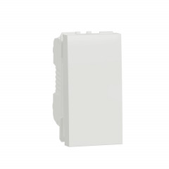 Unica - va-et-vient - 16A - bornier à vis - 1 mod - Blanc - méca seul