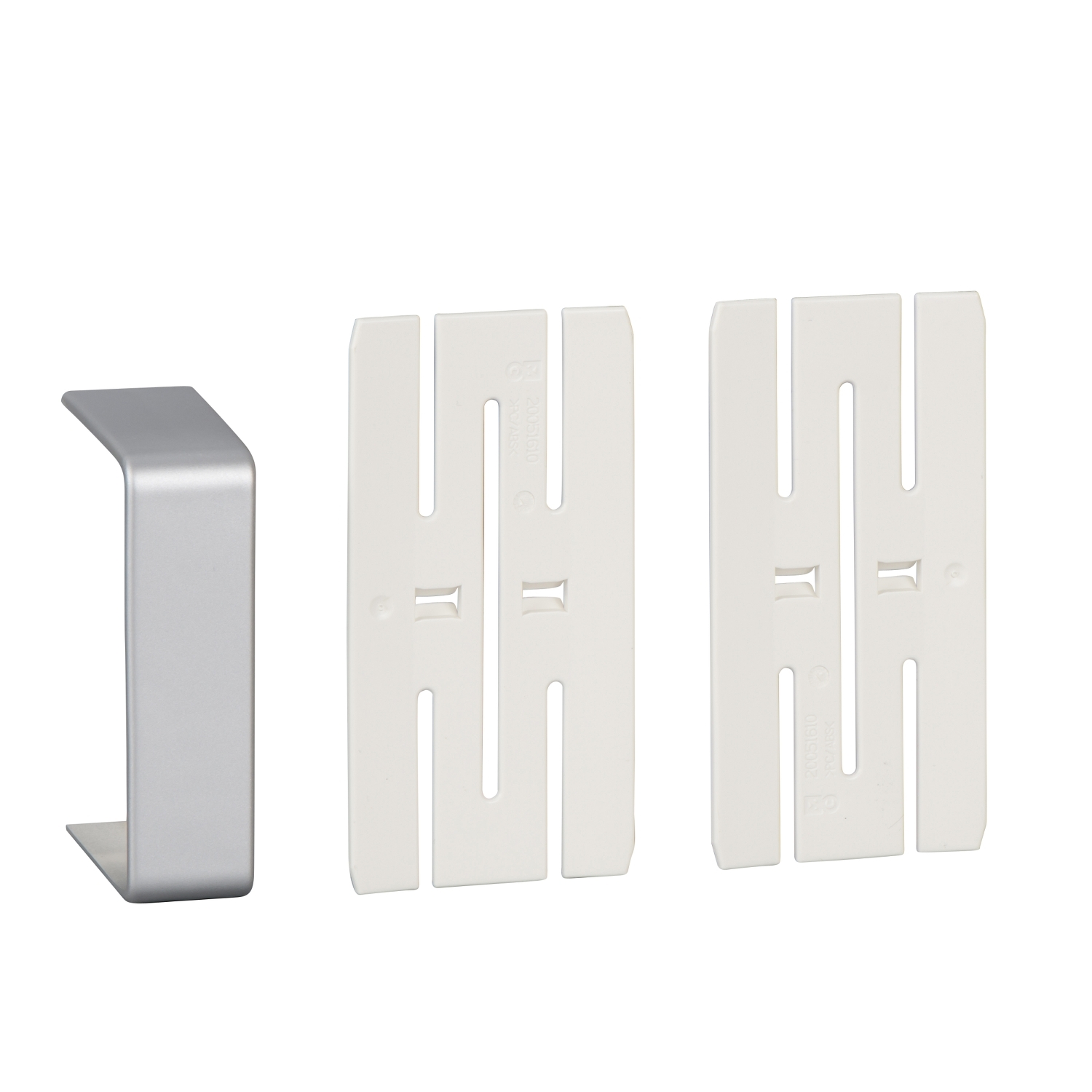 OptiLine 45 - goulotte aluminium - 140 x 55 mm - joint de fond