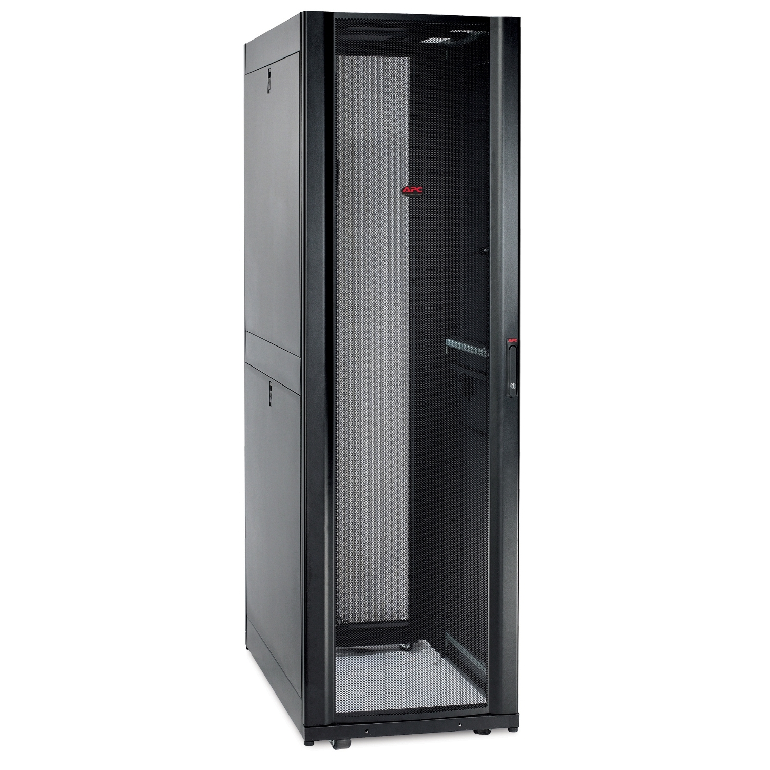NetShelter SX 48U 600mm Wide x 1070mm Deep Enclosure with Sides Black