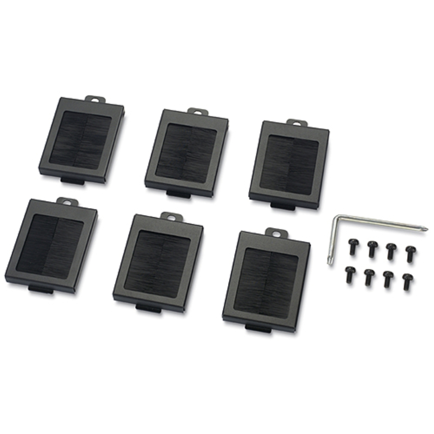 APC - ouvertures à brosse pour rails de montage NetShelter SX - Larg750mm AR3x5x