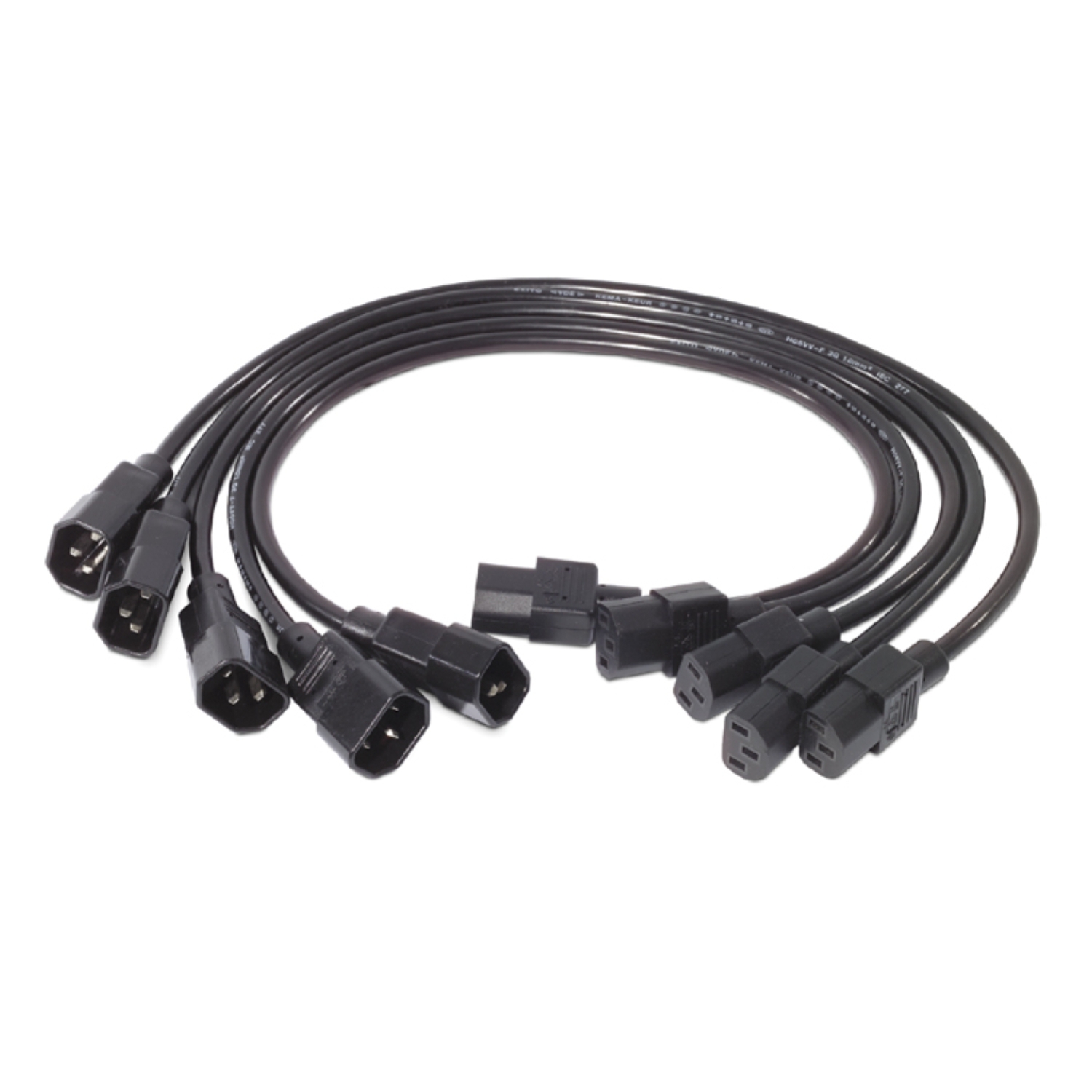 APC, Power Cord Kit (5 ea), C13 to C14, 0.6m
