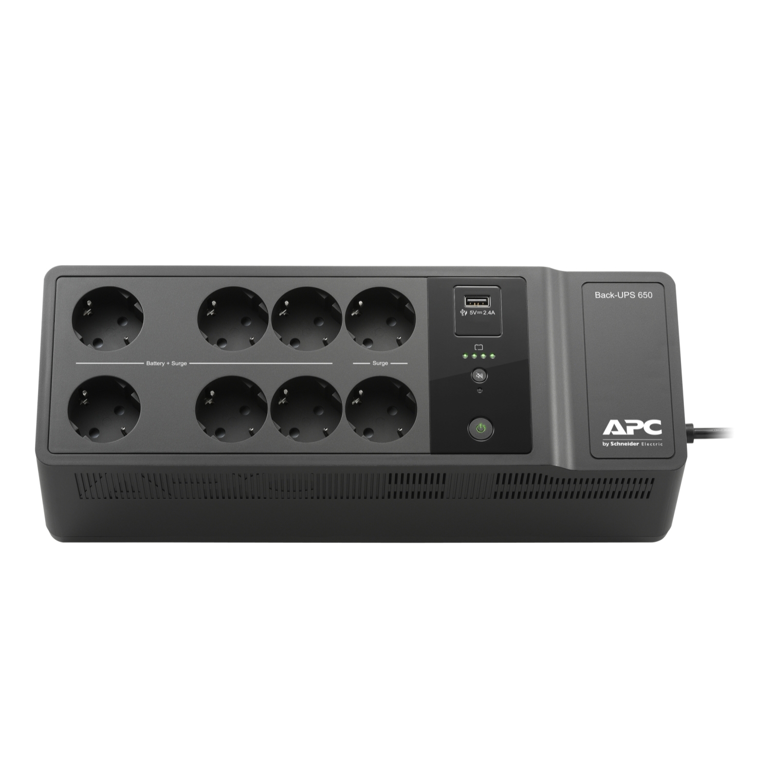 Back-UPS - Onduleurs monophasés Off-Line - 650VA - 230V - 1USB - 6+2 Prises GR
