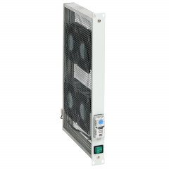 Actassi - tiroir de ventilation 19P - 1U - prof. 320mm - 624m3/h - 230V - 68W
