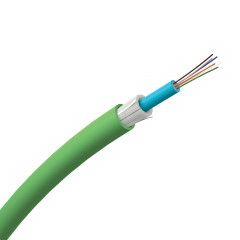 Actassi - câble optique FL-C - OS2 - 6 FO - LT - D - vert - au mètre linéaire