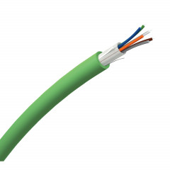 Actassi - câble optique FL-C - OM3 - 6 FO - TB - D - vert - au mètre linéaire