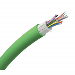 Actassi - câble optique FL-C - OS2 - 24 FO - TB - D - vert - au mètre linéaire