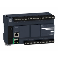 Modicon M221, contrôleur 40E/S relais, port Ethernet+série, 100/240VCA
