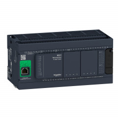 Modicon M241, contrôleur 40E/S PNP+relais, ports Ethernet+2 série, 100/240VCA