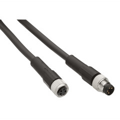 Modicon TM - Bus cable,straight,m12-b,