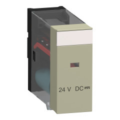 Telefast - relais électromagnétique embrochable - 12,5mm - 24Vcc - 1OF