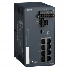 Modicon Extended Managed Switch - 8 ports cuivre - Harsh