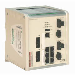 switch Ethernet managé étendu RIO - 6 ports cuivre - 2 ports fibre monomode