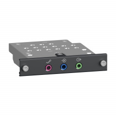 Harmony P6 - Interface option Audio avec Mic IN, Line IN et Line OUT
