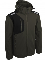 VESTE SOFTSHELL BRONZE S