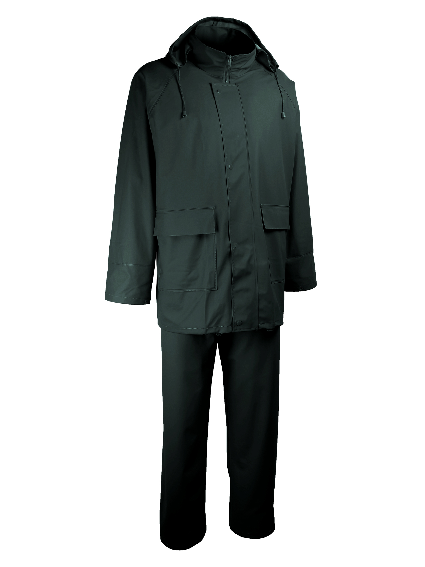 ENSEMBLE  PLUIE PU VERT XXL