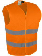 GILET HV ORANGE 2 BDES HOR XL