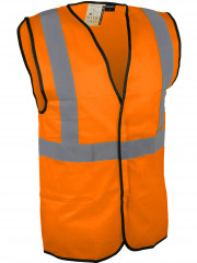 GILET HTE VIS. ORANGE T.S