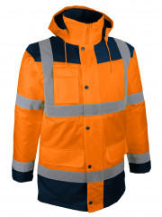 PARKA HV ORANGE 4 EN 1,4XL