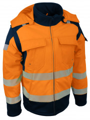 SOFTSHELL HV ORANGE, 4XL