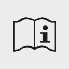 Gants en tricot Packer bleu taille 7 